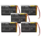 VHBW Kabelloses Headset Akku AHB572535PST - 400 mAh 3,7 V Li-Polymer