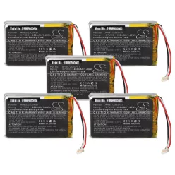   VHBW Kabelloses Headset Akku AHB572535PST - 400 mAh 3,7 V Li-Polymer