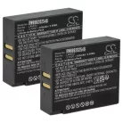 VHBW Kabellose Kopfhörer Akku anstelle von LX600LI - 810 mAh 3,7 V Li-Ion