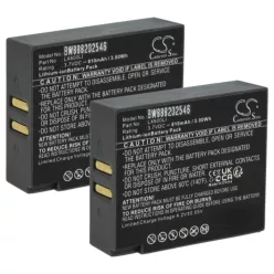   VHBW Kabellose Kopfhörer Akku anstelle von LX600LI - 810 mAh 3,7 V Li-Ion