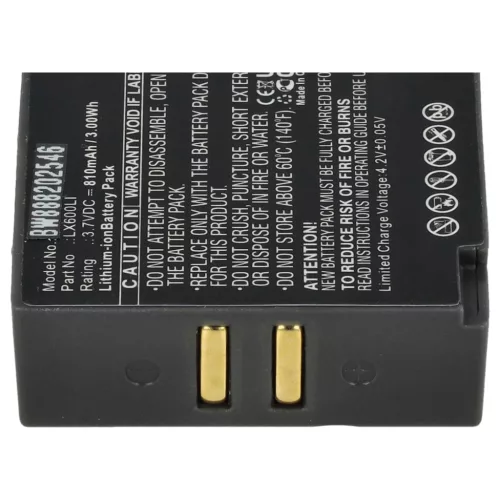 VHBW Kabellose Kopfhörer Akku anstelle von LX600LI - 810 mAh 3,7 V Li-Ion