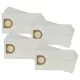 VHBW Vacuum Cleaner Bag Cleancraft 7010251 Replacement - Microfiber