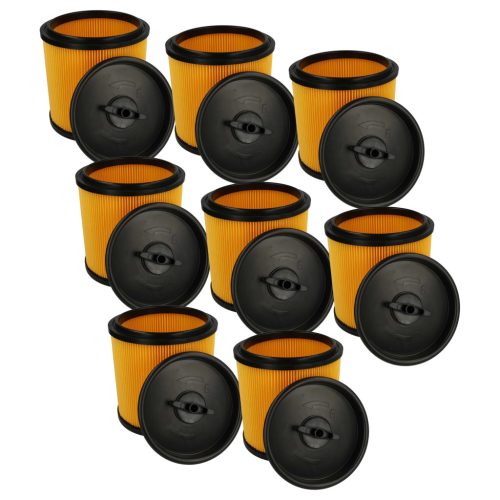 VHBW Vacuum Cleaner Filter Grizzly 91092030 - Black/Yellow