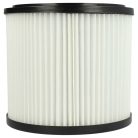 4x cartridge filter replaces Einhell 2351110 for LIV Vacuum Cleaner, black / white