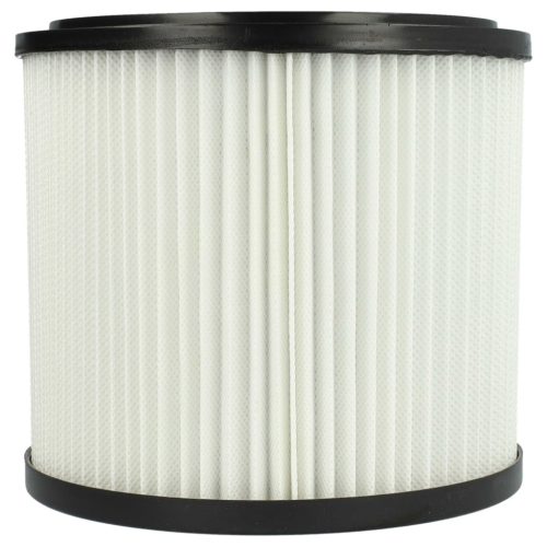 4x cartridge filter replaces Einhell 2351110 for LIV Vacuum Cleaner, black / white