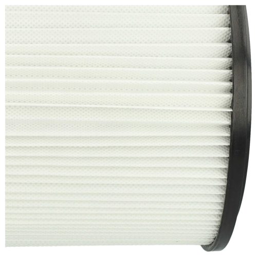4x cartridge filter replaces Einhell 2351110 for LIV Vacuum Cleaner, black / white
