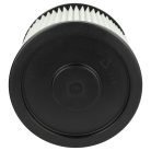 4x cartridge filter replaces Einhell 2351110 for LIV Vacuum Cleaner, black / white