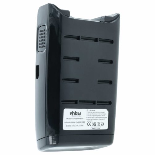 VHBW Akku Kärcher 2.863-361.0 - 1500 mAh 25,2 V Li-Ion