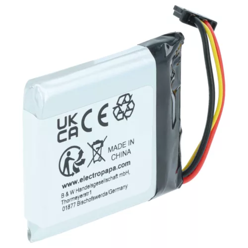 VHBW Kabelloses Kopfhörer Akku SP723741 - 1200 mAh 3,8 V Li-Polymer
