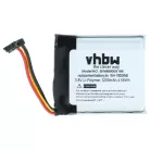 VHBW Kabelloses Kopfhörer Akku SP723741 - 1200 mAh 3,8 V Li-Polymer