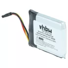 VHBW Kabelloses Kopfhörer Akku SP723741 - 1200 mAh 3,8 V Li-Polymer