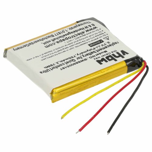 VHBW Drahtloser Kopfhörer Akku Bose Quiet Comfort Ultra - 750 mAh 3,7 V Li-Polymer