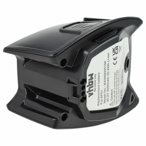 VHBW Akku AP01, HX-LA, 1010042, AP02, HS19, 11384710 - 2000 mAh 25,2 V Li-Ion