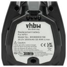 VHBW Akku AP01, HX-LA, 1010042, AP02, HS19, 11384710 - 2000 mAh 25,2 V Li-Ion