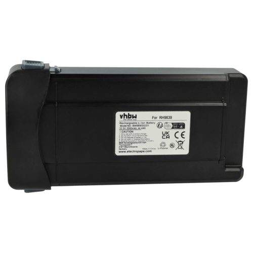 VHBW Akku ZR307G01, RS-2230002213, ZR009700, SS-2230002963 - 2000 mAh 22,2 V Li-Ion