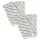 VHBW Window Cleaner F016800574 - 4x Microfiber Covers