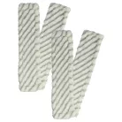VHBW Window Cleaner Cloth F016800551 - 4x microfiber white/gray