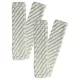 VHBW Window Cleaner Cloth F016800551 - 4x microfiber white/gray