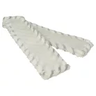 VHBW Window Cleaner Cloth F016800551 - 4x microfiber white/gray