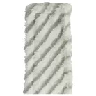 VHBW Window Cleaner Cloth F016800551 - 4x microfiber white/gray