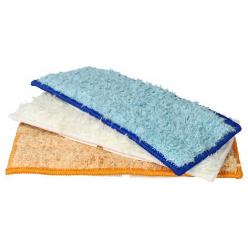 VHBW Cleaning Cloth Set iRobot Braava Jet 240, 250 - Plastic