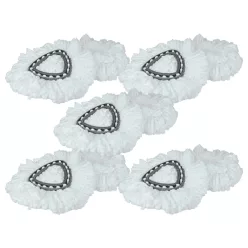 VHBW Mop Head Vileda 152623 - microfiber, black, white