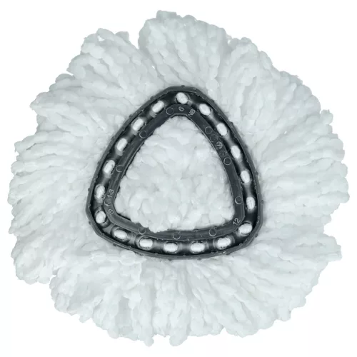 VHBW Mop Head Vileda 152623 - microfiber, black, white