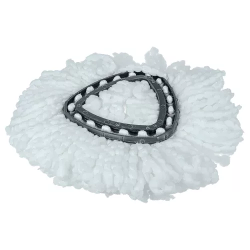 VHBW Mop Head Vileda 152623 - microfiber, black, white