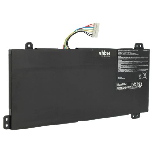 VHBW Notebook Akku Medion 40071980 - 3650 mAh 11,4 V Li-Ion