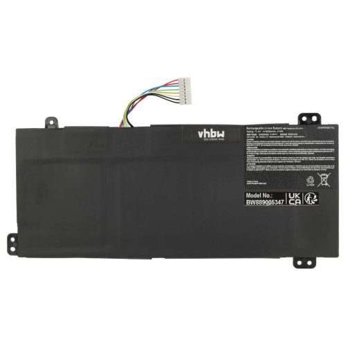VHBW Notebook Akku Medion 40071980 - 3650 mAh 11,4 V Li-Ion