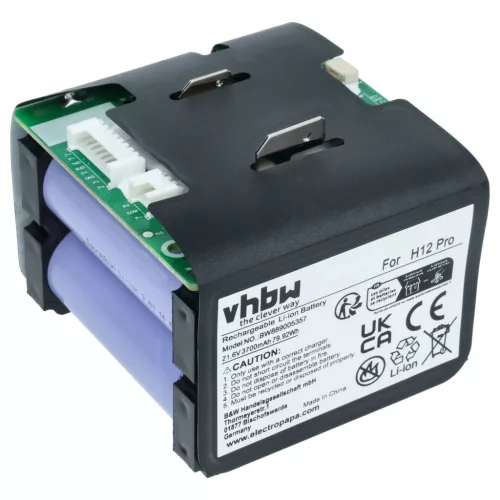 VHBW Akku Dreame W2210, W2210-6S1P-BWB, 1.76.DRE.1.7 - 3700 mAh 21,6 V Li-Ion