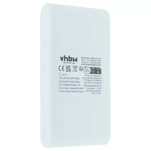 VHBW Akku Dreame 1599223165 - 2500 mAh 25,2 V Li-Ion