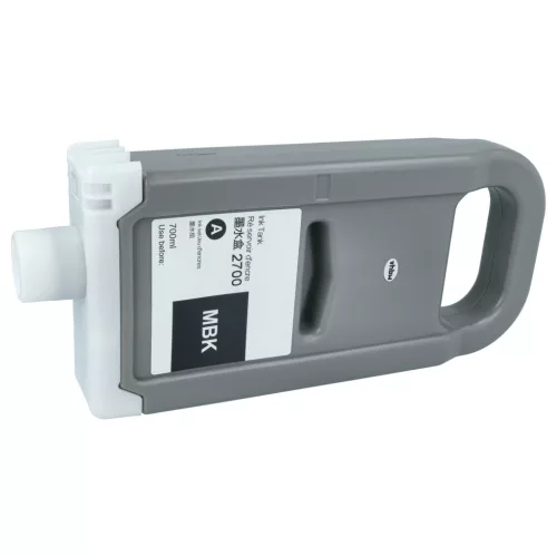 VHBW Tintenpatrone Canon PFI-3700 MBK - Matt Schwarz 700 ml