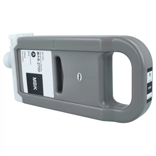 VHBW Tintenpatrone Canon PFI-3700 MBK - Matt Schwarz 700 ml