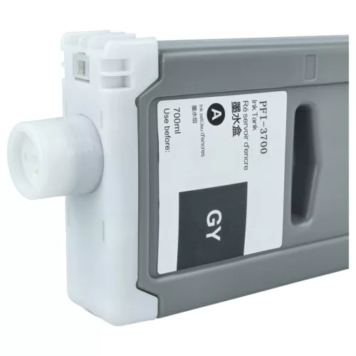 VHBW Tintenpatrone Canon PFI-3700 GY - Grau 700 ml