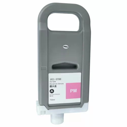 VHBW Tintenpatrone Canon PFI-3700 PM - Foto Magenta 700 ml