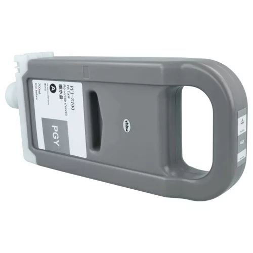 VHBW Tintenpatrone Canon PFI-3700 PGY - Foto grau 700 ml