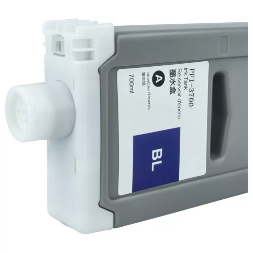 VHBW Tintenpatrone Canon PFI-3700 B Ersatz - Blau 700 ml