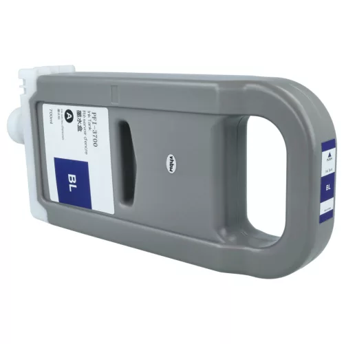 VHBW Tintenpatrone Canon PFI-3700 B Ersatz - Blau 700 ml
