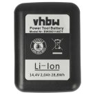 VHBW Akkumulátor Gesipa 7251045, 7251049 - 2000 mAh 14,4 V Li-Ion
