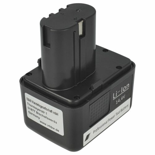 VHBW Akkumulátor Gesipa Accubird, Firebird, Powerbird - 1500 mAh 14,4 V Li-Ion