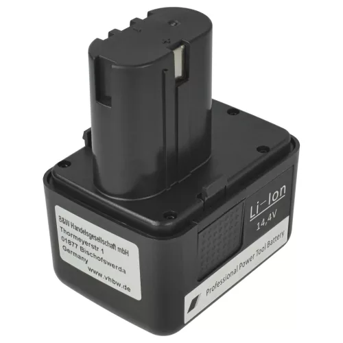 VHBW Akku Gesipa Accubird, Firebird, Powerbird - 1500 mAh 14,4 V Li-Ion