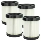 VHBW Vacuum Cleaner Filter 1 600 A01 1RT, 2 608 000 663, 3165140917940 - 4 pcs