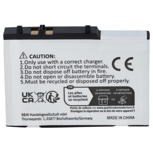 VHBW Játékkonzol Akkumulátor USG-001, USG-003 - 900 mAh 3,7 V Li-Ion