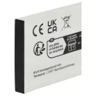 VHBW Game Console Battery BT-M12, SAM-SPRBP, BAT-GBASP-1LI - 800 mAh 3.7 V Li-Ion