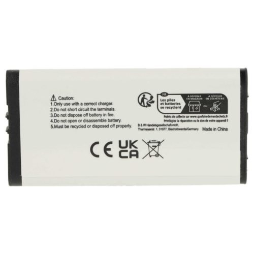 VHBW Spielkonsole Akku TWL-001, C/TWL-A-BP, TWL-003, BOAMK01 - 840 mAh 3,7 V Li-Ion