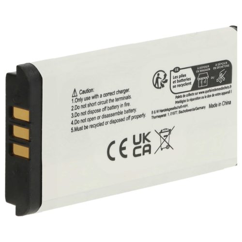 VHBW Spielkonsole Akku TWL-001, C/TWL-A-BP, TWL-003, BOAMK01 - 840 mAh 3,7 V Li-Ion