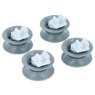 VHBW Mosogatógép kosár görgő Bauknecht 481252018085 helyett - ⌀ 31 mm