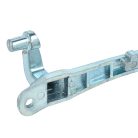 VHBW Mosógép ajtópánt Beko 2805710100 - Fém, ezüst