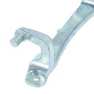 VHBW Mosógép ajtópánt Beko 2805710100 - Fém, ezüst